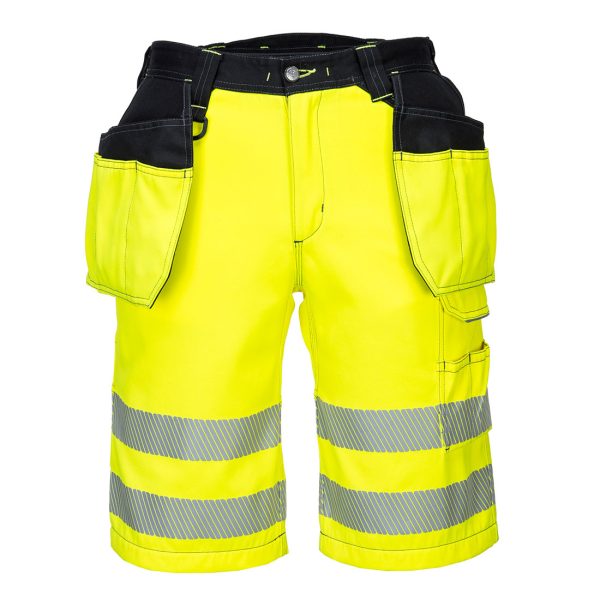 Portwest PW3 Hi-Vis Holster Pocket Shorts - Image 10