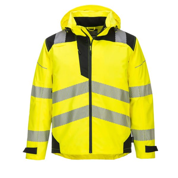 Portwest PW3 Hi-Vis Extreme Rain Jacket - Image 7