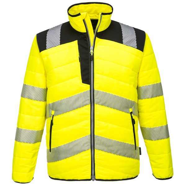 Portwest PW3 Hi-Vis Baffle Jacket - Image 9