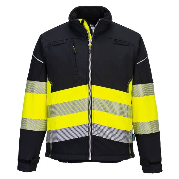 Portwest PW3 Hi-Vis Class 1 Softshell (3L) - Image 8