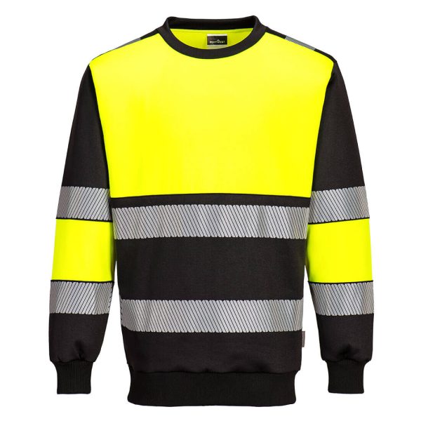 Portwest PW3 Hi-Vis Class 1 Sweatshirt - Image 9