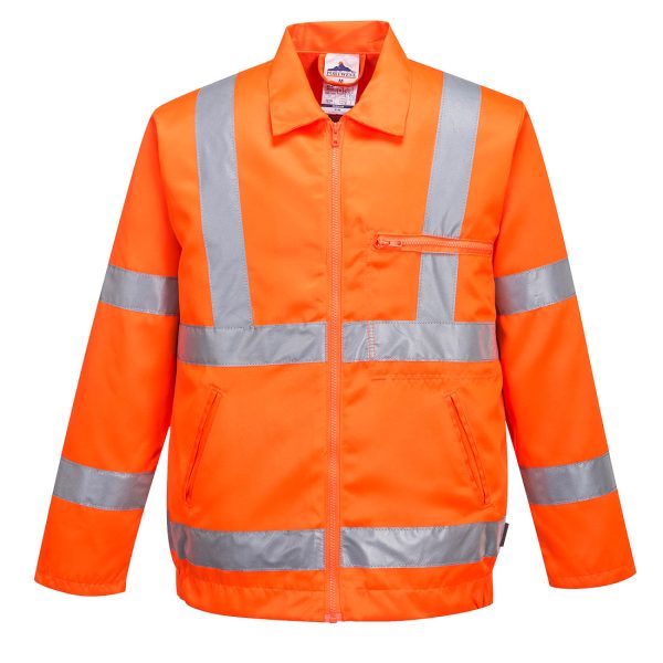 Portwest Hi-Vis Polycotton Bomber Jacket