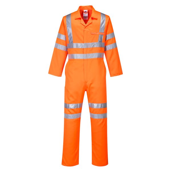 Portwest Hi-Vis Polycotton Service Coverall