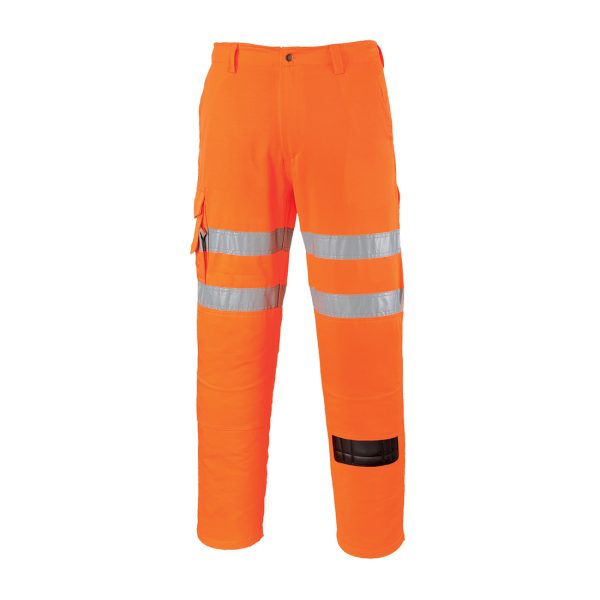 Portwest Hi-Vis Rail Work Trousers