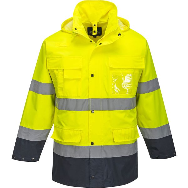 Portwest Hi-Vis 3-in-1 Contrast Lite Jacket - Image 7