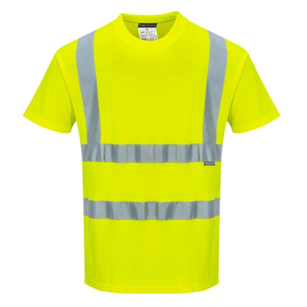 Portwest Hi-Vis Cotton Comfort T-Shirt S/S - Image 9