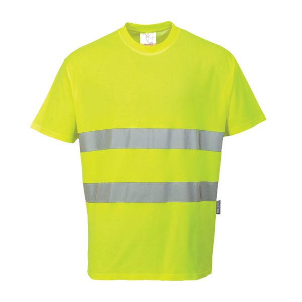 Portwest Hi-Vis Cotton Comfort T-Shirt S/S - Image 25