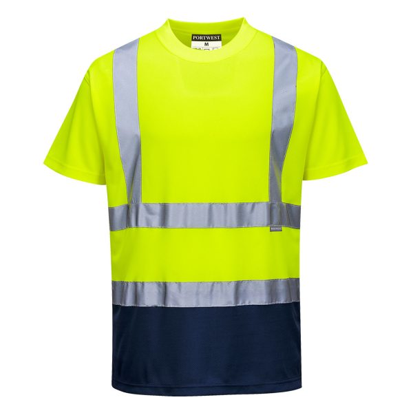 Portwest Hi-Vis Contrast T-Shirt S/S - Image 14