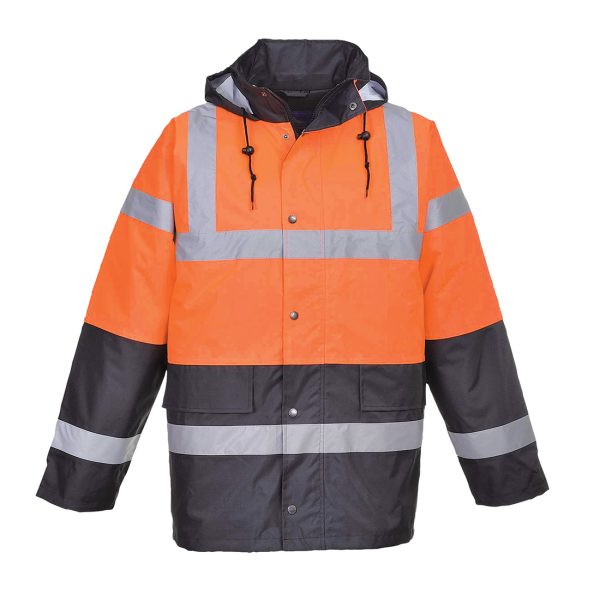 Portwest Hi-Vis Contrast Winter Traffic Jacket - Image 56