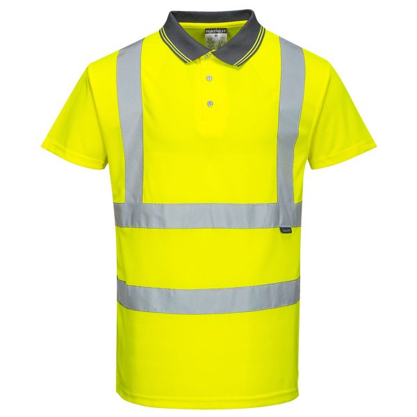 Portwest Hi-Vis Polo Shirt S/S - Image 16