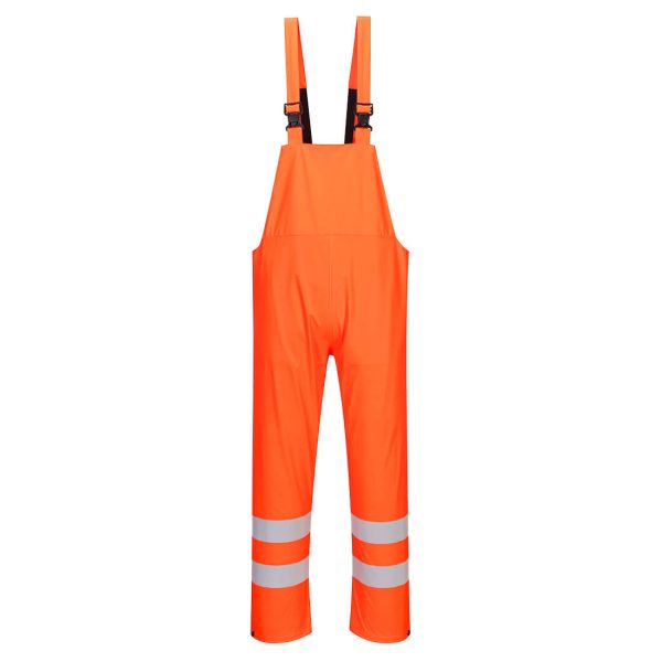 Portwest Sealtex Ultra Hi-Vis Rain Bib and Brace