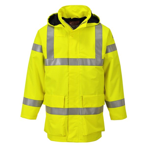 Portwest Bizflame Rain Hi-Vis Multi Lite Jacket - Image 7