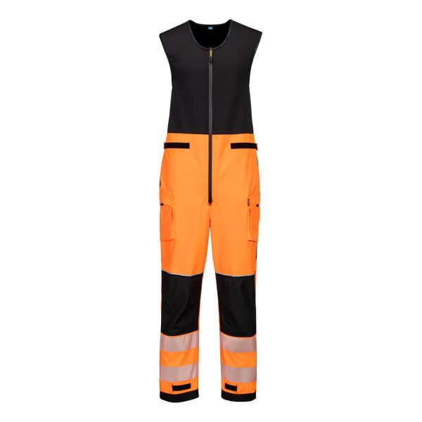 Portwest PW3 Hi-Vis Rain Salopette (3L)