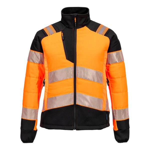 Portwest PW3 Hi-Vis Women's Hybrid Baffle Jacket