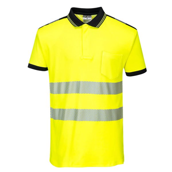 Portwest PW3 Hi-Vis Cotton Comfort Polo Shirt S/S - Image 16