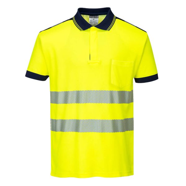 Portwest PW3 Hi-Vis Cotton Comfort Polo Shirt S/S - Image 25