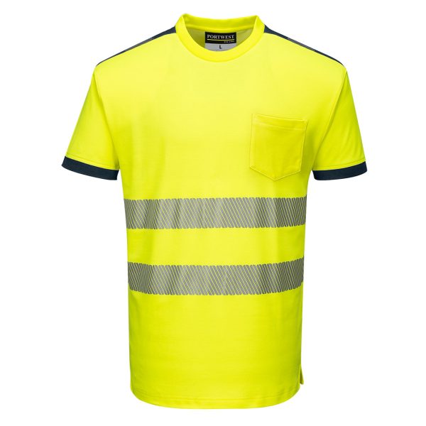 Portwest PW3 Hi-Vis Cotton Comfort T-Shirt S/S - Image 45