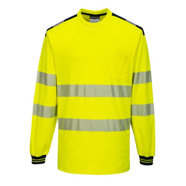 Portwest PW3 Hi-Vis Cotton Comfort T-Shirt L/S - Image 17