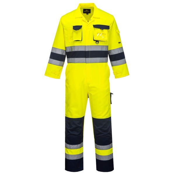 Portwest Nantes Hi-Vis Contrast Work Coverall - Image 7