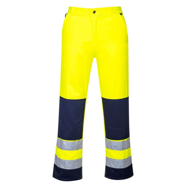 Portwest Seville Hi-Vis Contrast Work Trousers - Image 6