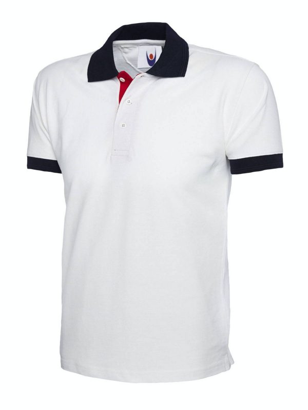 Uneek Contrast Poloshirt - Image 4