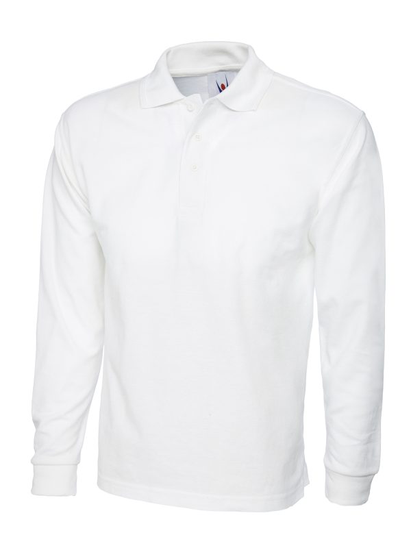 Uneek Longsleeve Poloshirt - Image 10