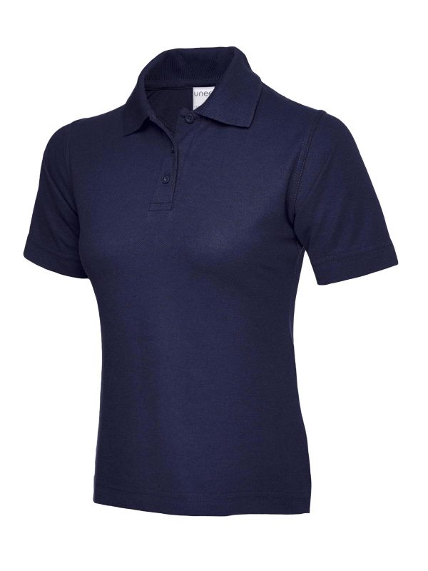 Uneek Ladies Ultra Cotton Poloshirt - Image 5