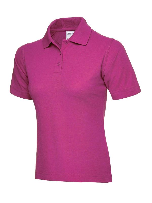 Uneek Ladies Ultra Cotton Poloshirt - Image 7