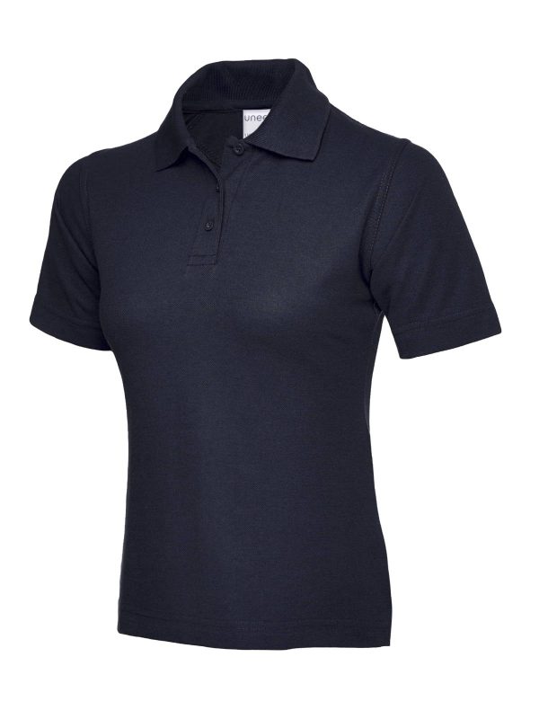 Uneek Ladies Ultra Cotton Poloshirt - Image 8