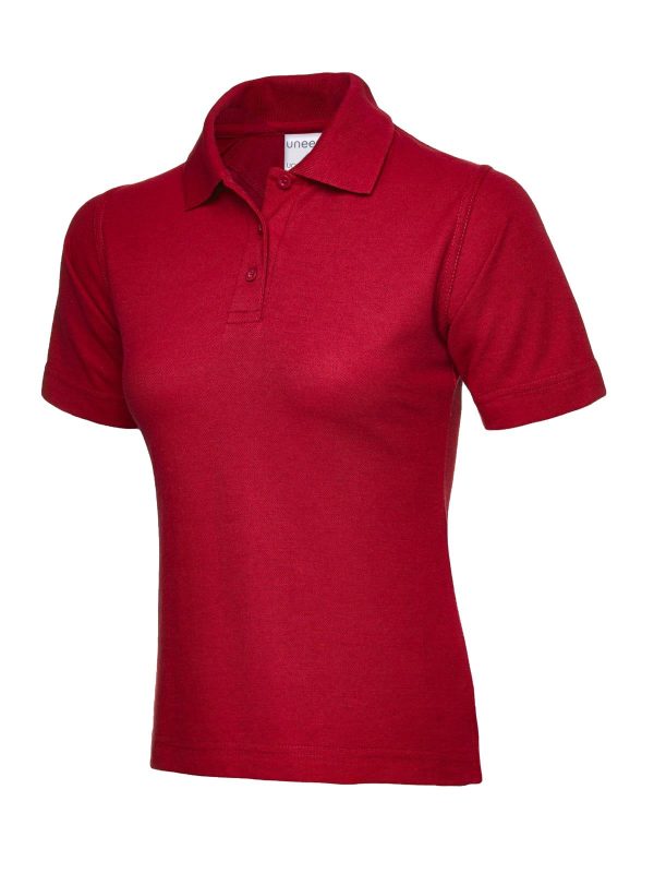 Uneek Ladies Ultra Cotton Poloshirt - Image 10