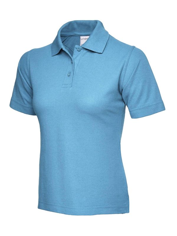 Uneek Ladies Ultra Cotton Poloshirt - Image 12