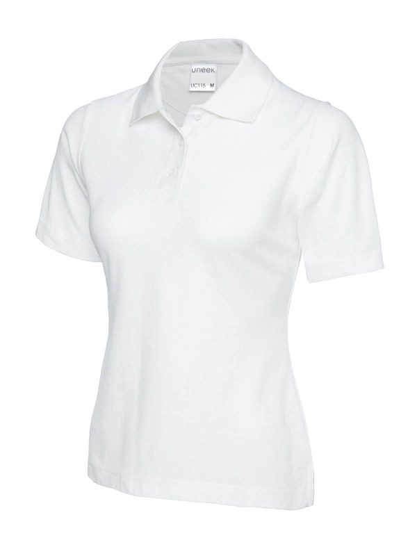 Uneek Ladies Ultra Cotton Poloshirt - Image 14