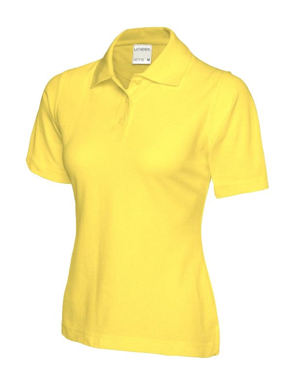 Uneek Ladies Ultra Cotton Poloshirt - Image 15