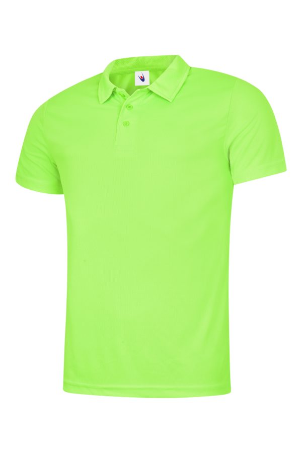 Uneek Mens Ultra Cool Poloshirt - Image 3