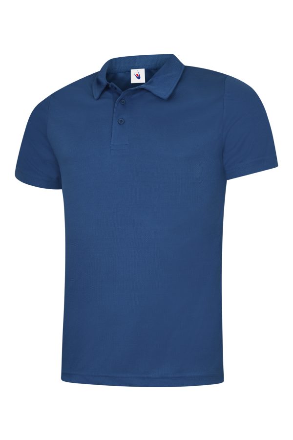 Uneek Mens Ultra Cool Poloshirt - Image 6