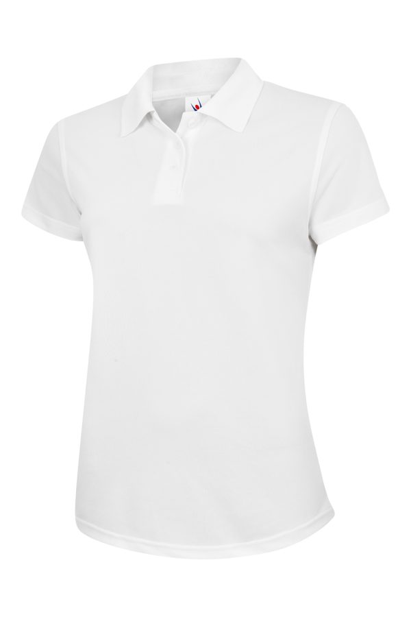 Uneek Ladies Super Cool Workwear Poloshirt - Image 6