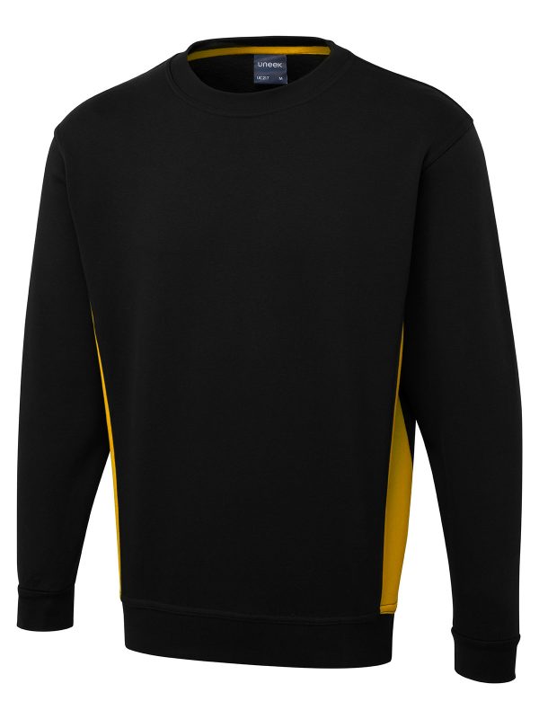 Uneek Two Tone Crew New Sweatshirt - Image 4