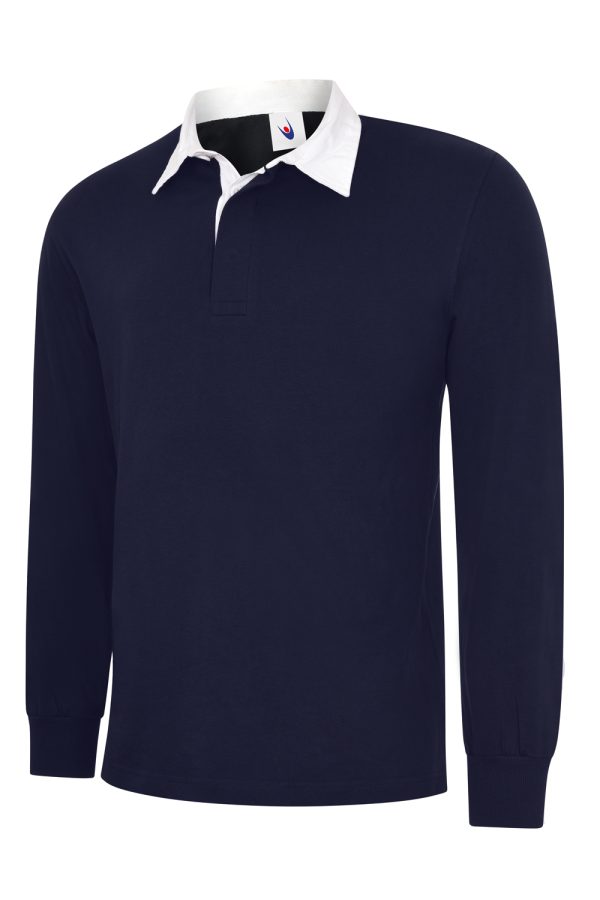 Uneek Classic Rugby Shirt - Image 4