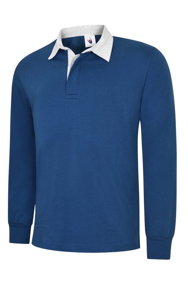 Uneek Classic Rugby Shirt - Image 6