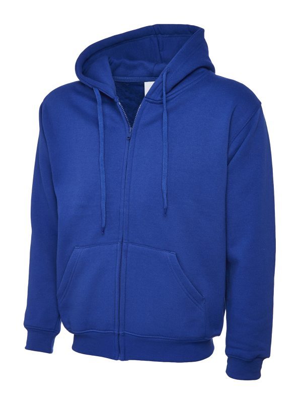 Uneek Adults Classic Full Zip Hooded Sweatshirt - Image 10