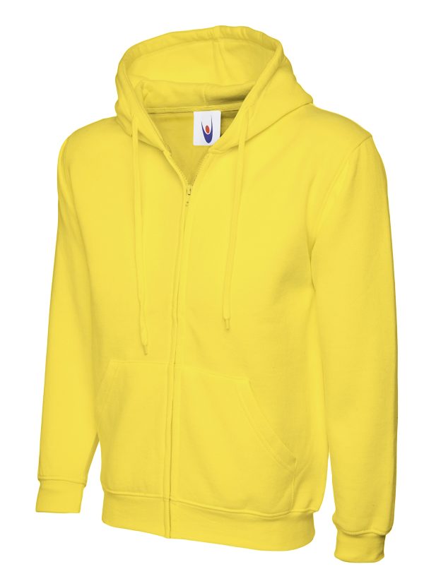 Uneek Adults Classic Full Zip Hooded Sweatshirt - Image 13