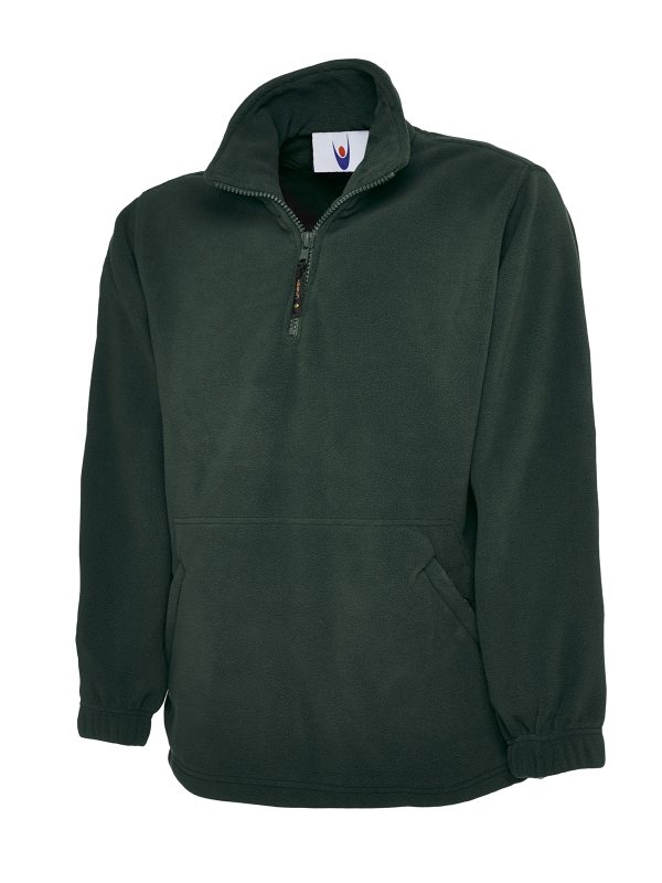 Uneek Premium 1/4 Zip Micro Fleece Jacket - Image 2