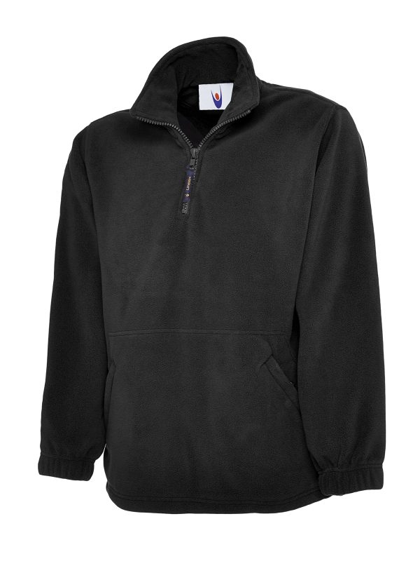 Uneek Premium 1/4 Zip Micro Fleece Jacket - Image 3