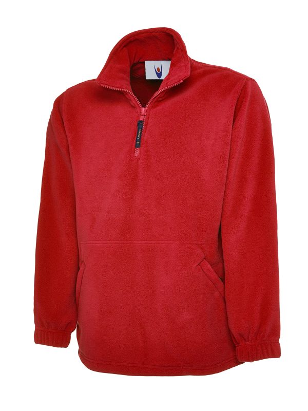 Uneek Premium 1/4 Zip Micro Fleece Jacket - Image 5