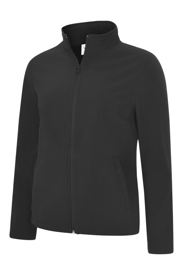 Uneek Ladies Classic Full Zip Soft Shell Jacket - Image 2