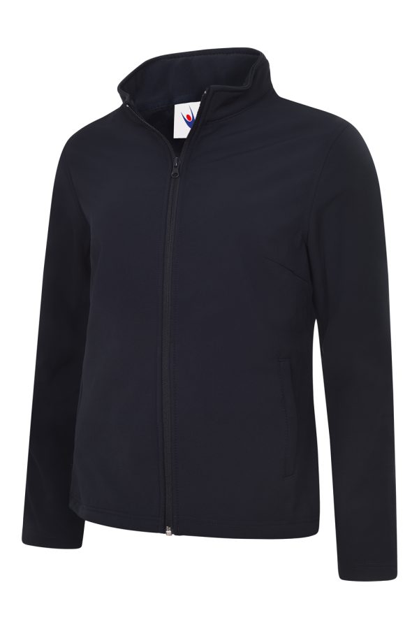 Uneek Ladies Classic Full Zip Soft Shell Jacket - Image 3