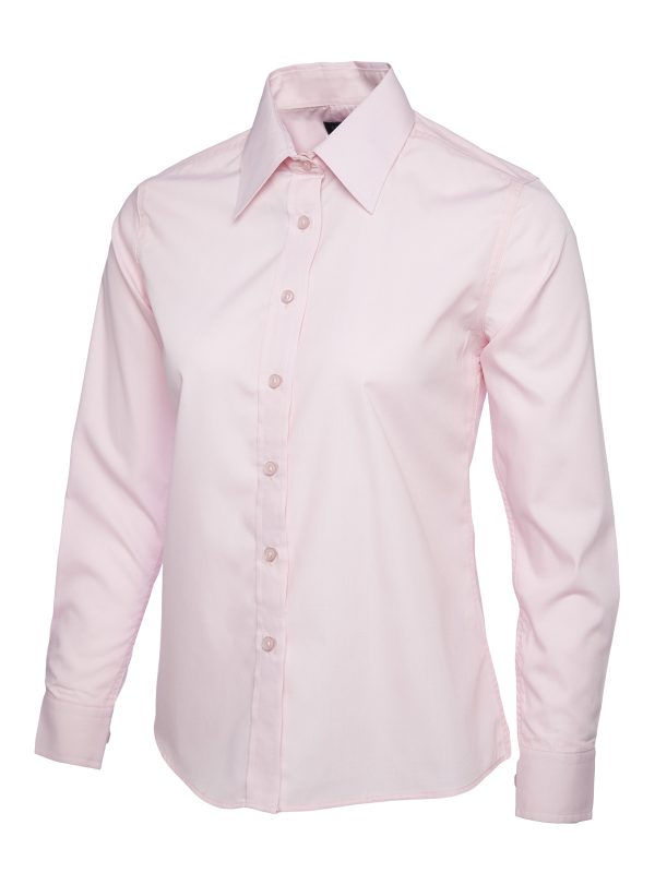 Uneek Ladies Poplin Full Sleeve Shirt - Image 8