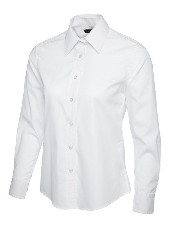 Uneek Ladies Poplin Full Sleeve Shirt - Image 11