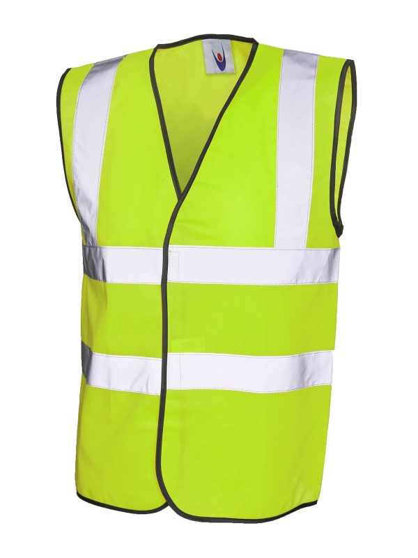 Uneek Sleeveless Safety Waist Coat - Image 3