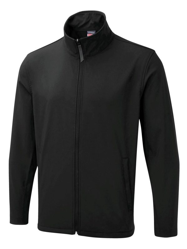 Uneek The UX Printable Soft Shell Jacket - Image 3